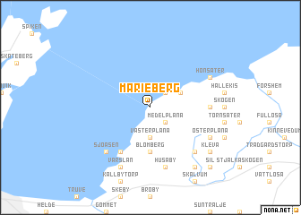 map of Marieberg