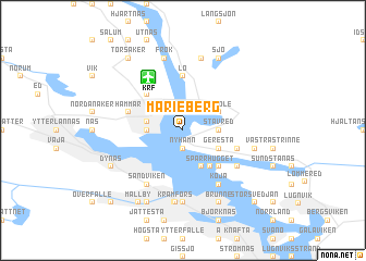 map of Marieberg