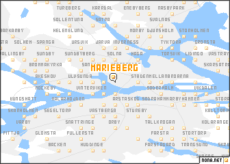 map of Marieberg