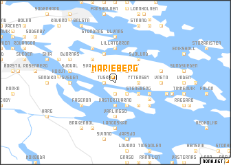 map of Marieberg