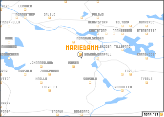 map of Mariedamm