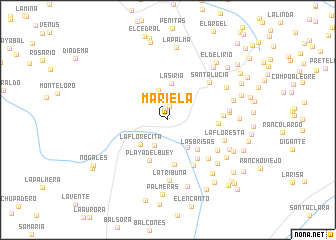 map of Mariela