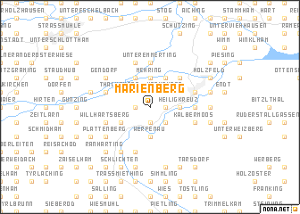 map of Marienberg