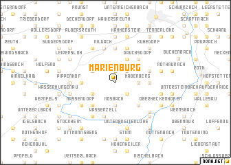 map of Marienburg