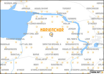 map of Marienchor