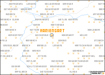 map of Mariengart