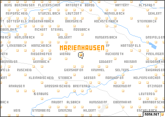 map of Marienhausen