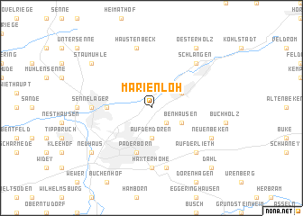 map of Marienloh