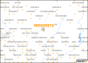 map of Marienroth