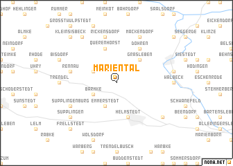 map of Mariental