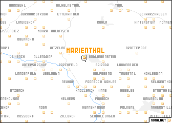 map of Marienthal