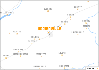 map of Marienville