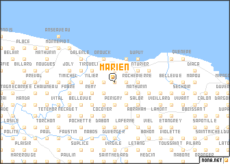 map of Marien