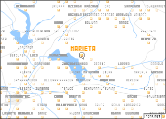 map of Marieta