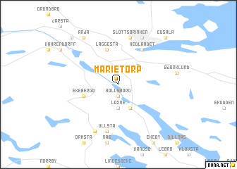 map of Marietorp