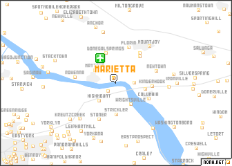 map of Marietta