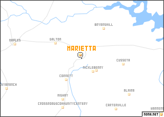 map of Marietta