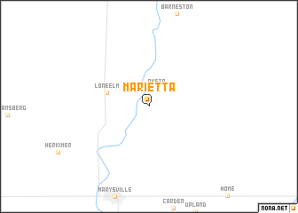 map of Marietta