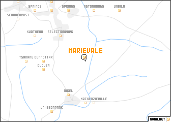 map of Marievale
