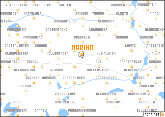 map of Marihn