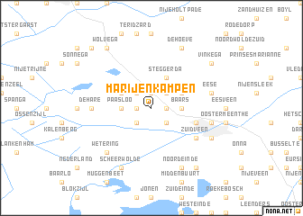 map of Marijenkampen