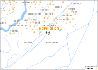 map of Māri Kalān