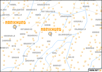 map of Māri Khurd