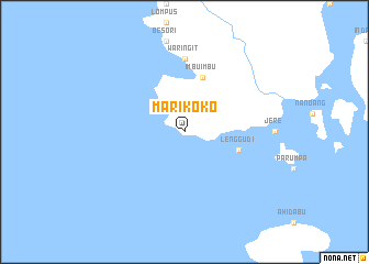 map of Marikoko