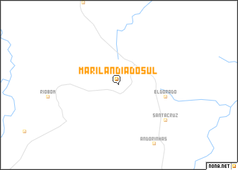 map of Marilândia do Sul