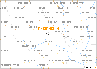 map of Marimarina