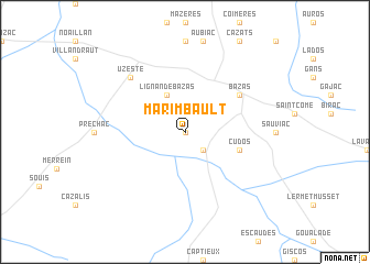 map of Marimbault