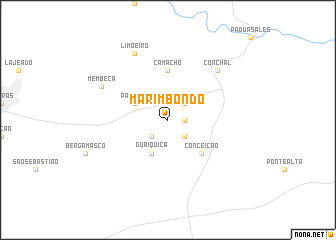 map of Marimbondo