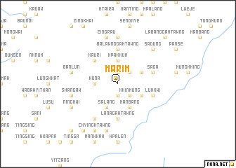 map of Mārim