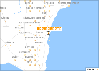 map of Marina Porto