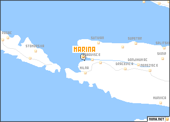 map of Marina