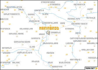 map of Marinbrod