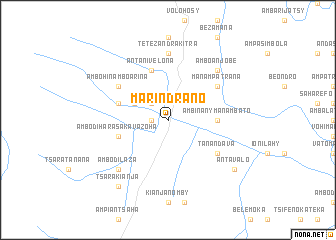 map of Marindrano