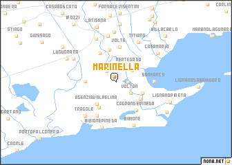 map of Marinella