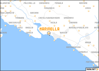 map of Marinella