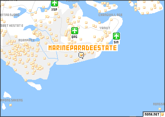 map of Marine Parade Estate