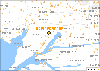 map of Mariners Cove