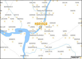 map of Maringa