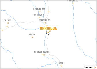 map of Maringue