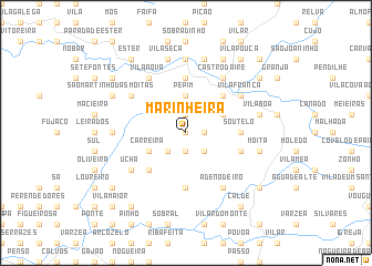 map of Marinheira