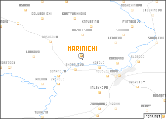 map of Marinichi