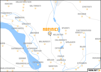 map of Marinici