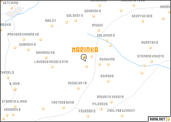 map of Mar\