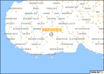 map of Marinnois