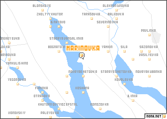 map of Marinovka