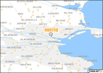 map of Marino